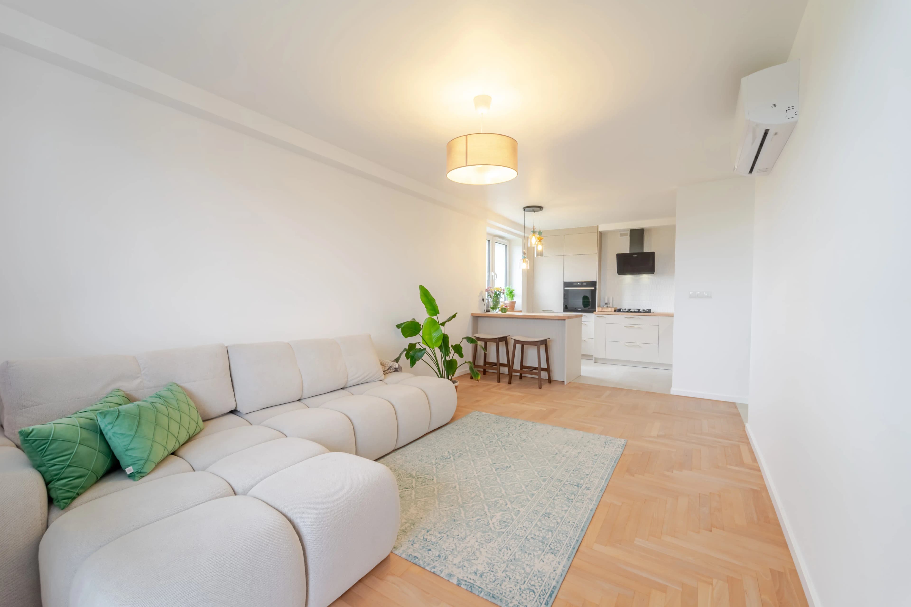 Eleganckie wnętrze salonu